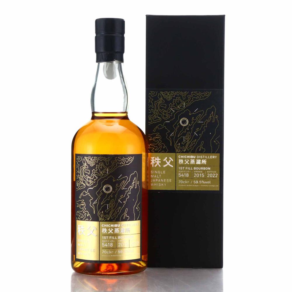 Chichibu 2015 Single Bourbon Cask #5418 / TWE