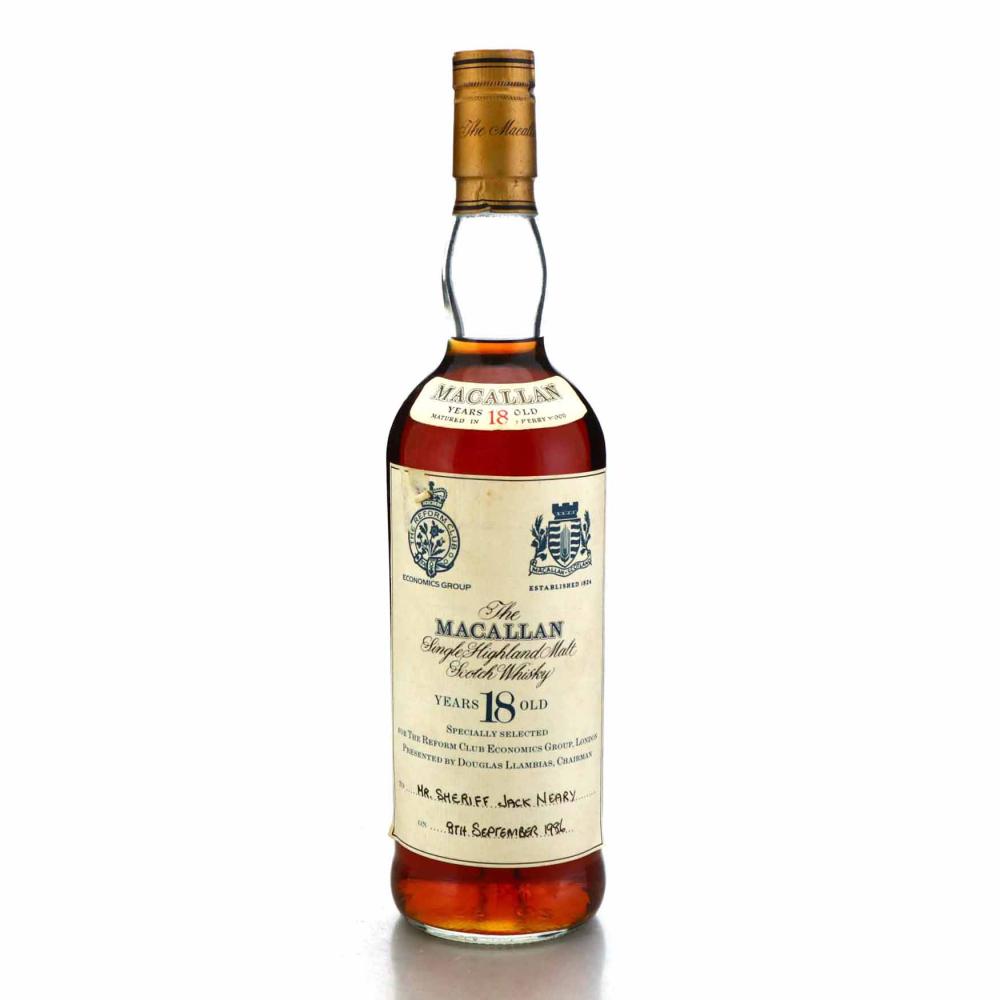 Macallan 18 Year Old 1986 /  Reform Club Economics Group
