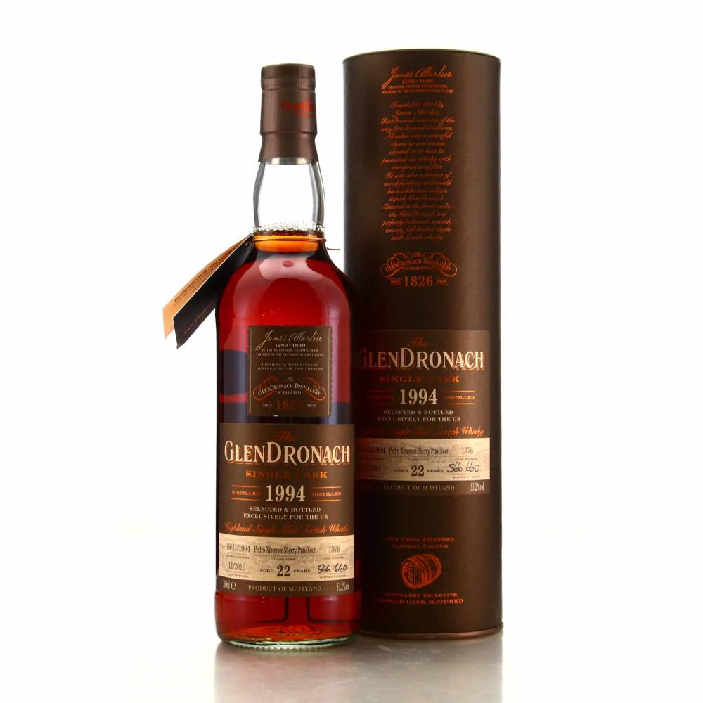 Glendronach 1994 Single PX Cask 22 Year Old #1376 / UK