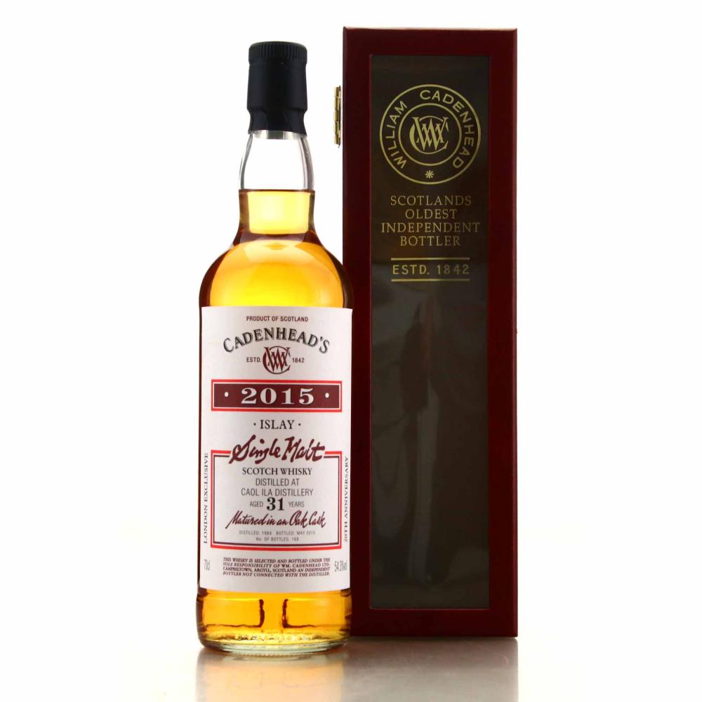 Caol Ila 1984 Cadenhead's 31 Year Old / London Shop 20th Anniversary