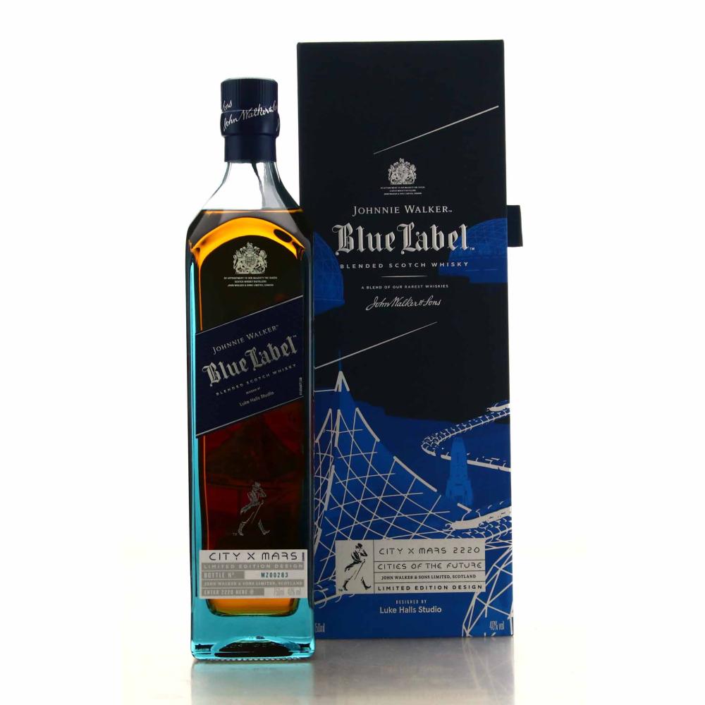 Johnnie Walker Blue Label Cities of the Future 75cl / City X Mars 2220