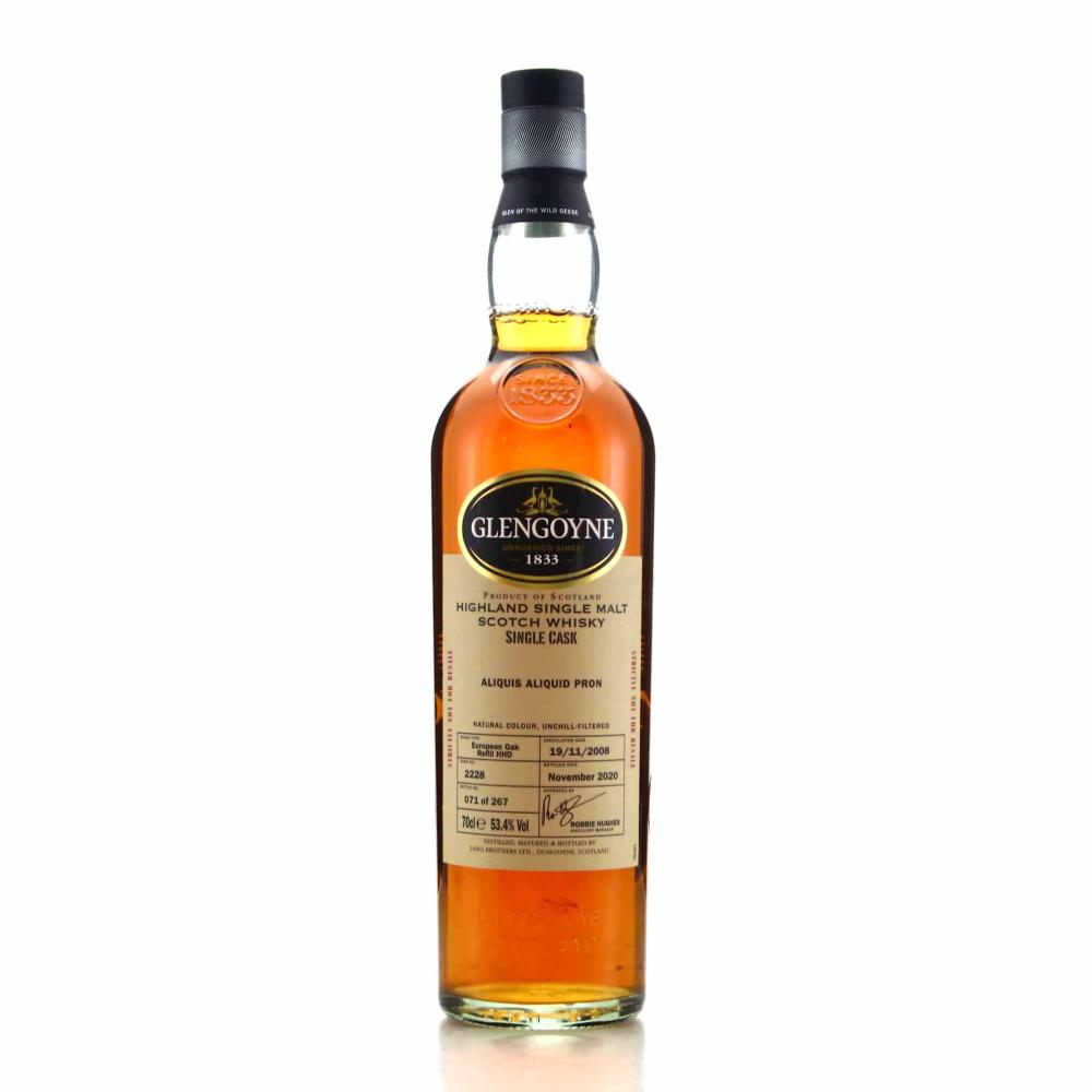 Glengoyne 2008 Single Cask #2228 / Alquis Aliquid Pron