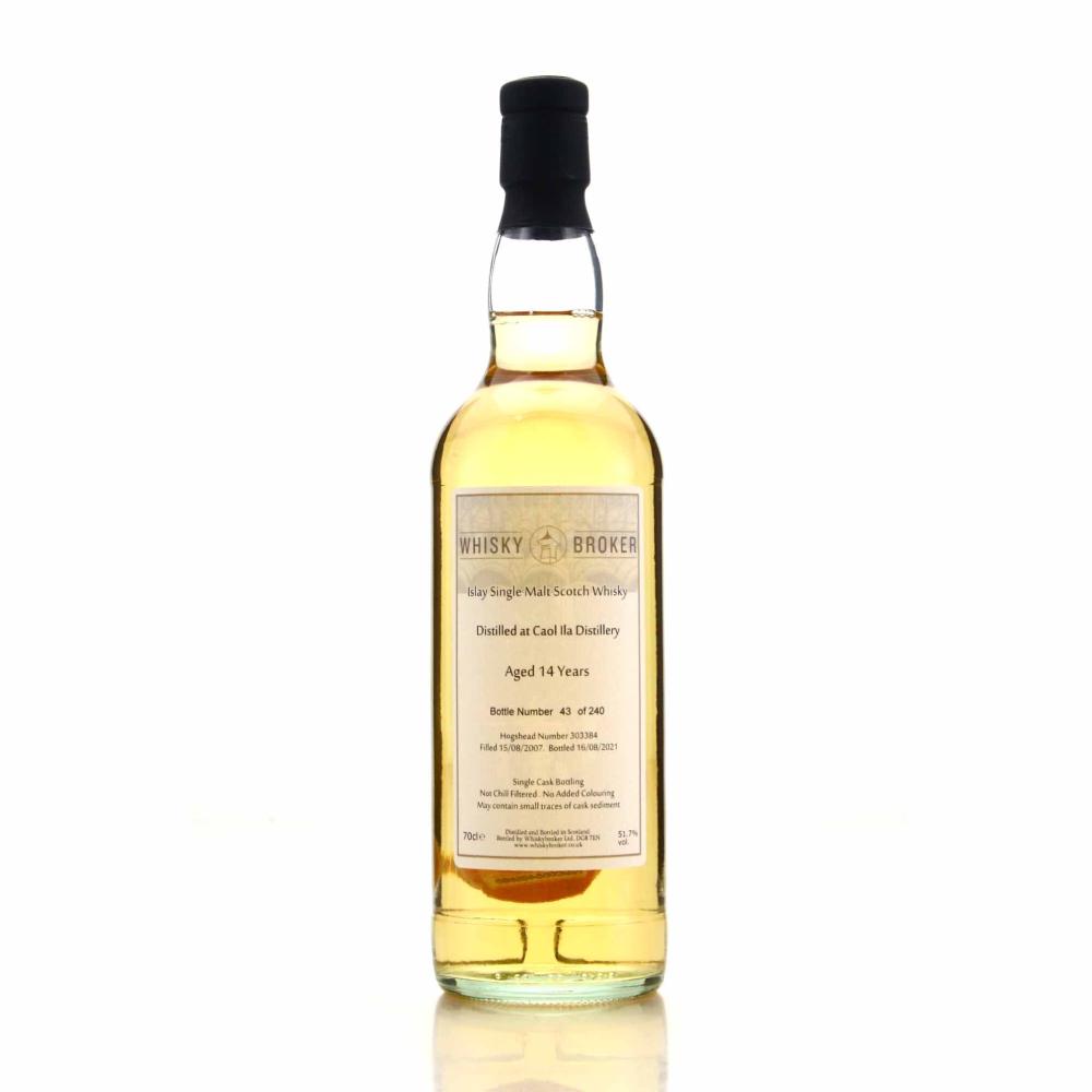 Caol Ila 2007 Whisky Broker 14 Year Old / Charity Lot