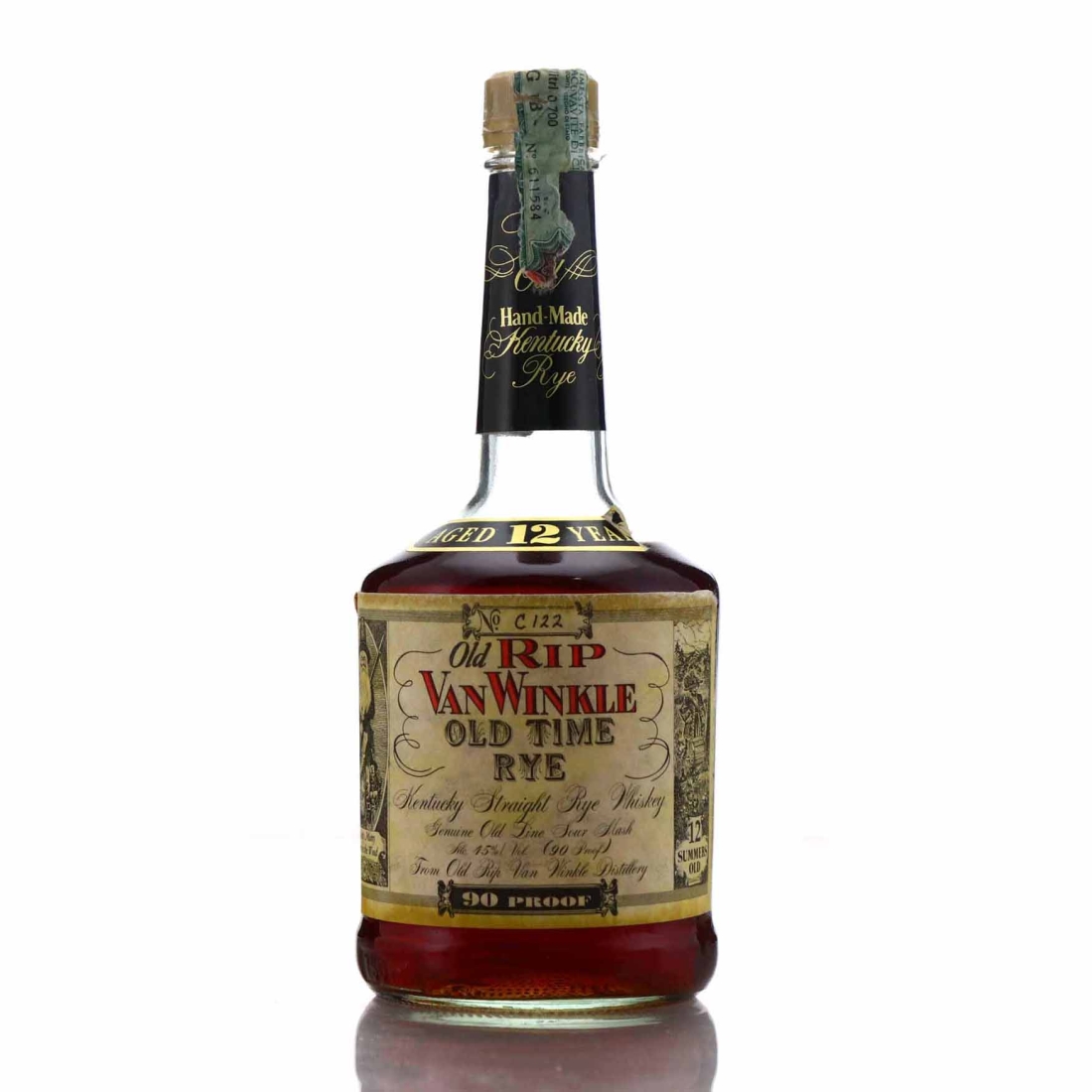 Old Rip Van Winkle 12 Year Old Old Time Rye 2000 / Rinaldi Import