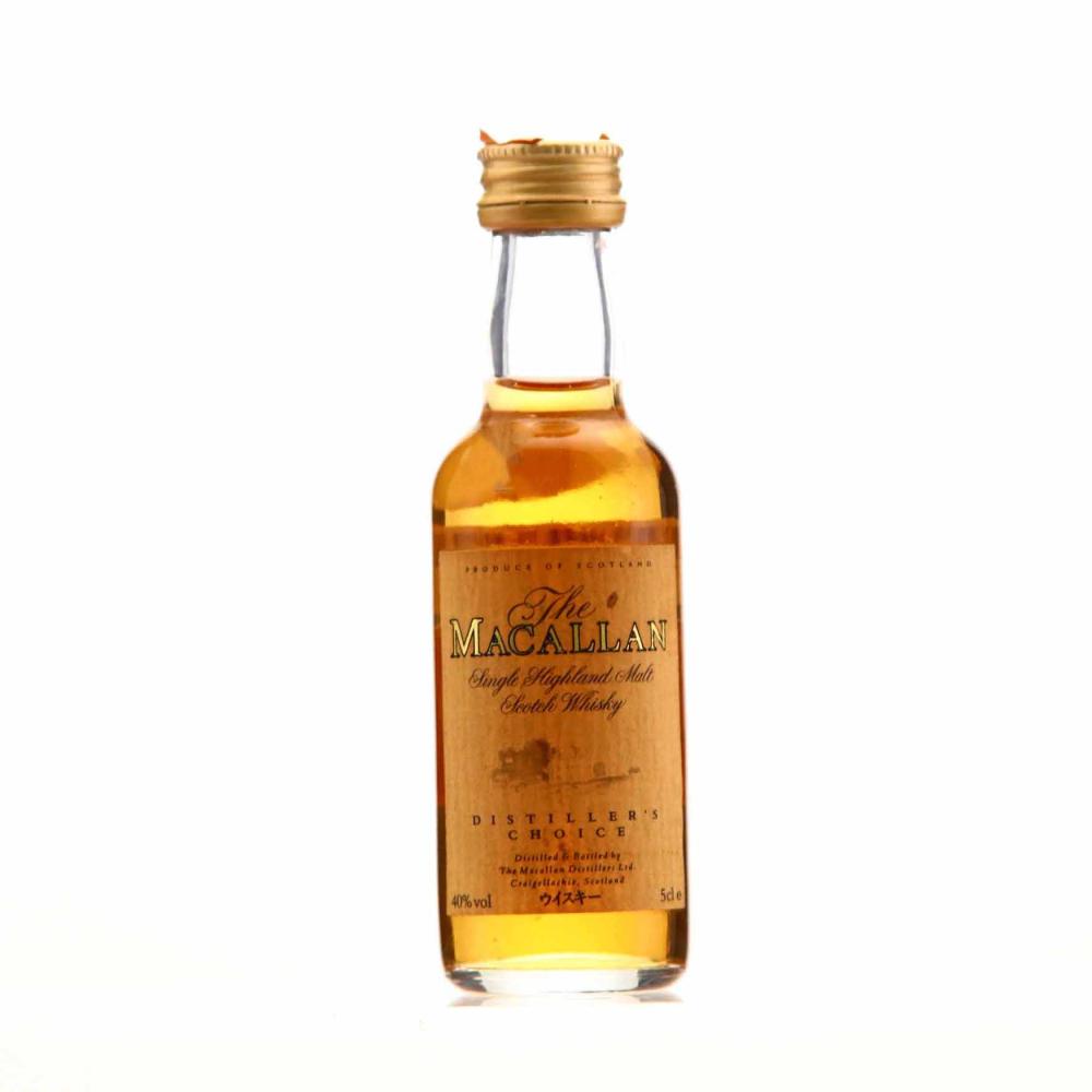Macallan Distiller's Choice Miniature 1990s / Japanese Import