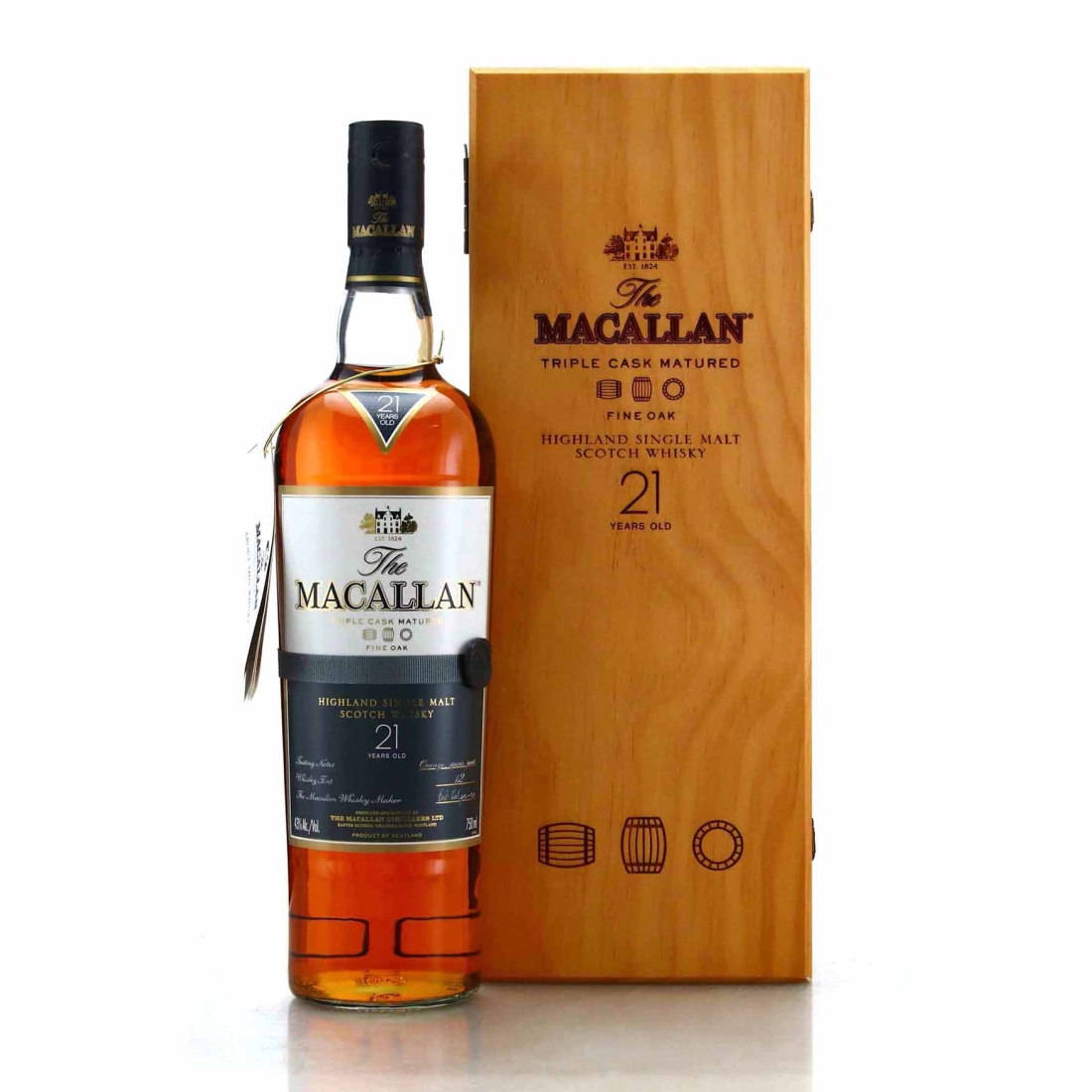 Macallan 21 Year Old Fine Oak 75cl / US Import