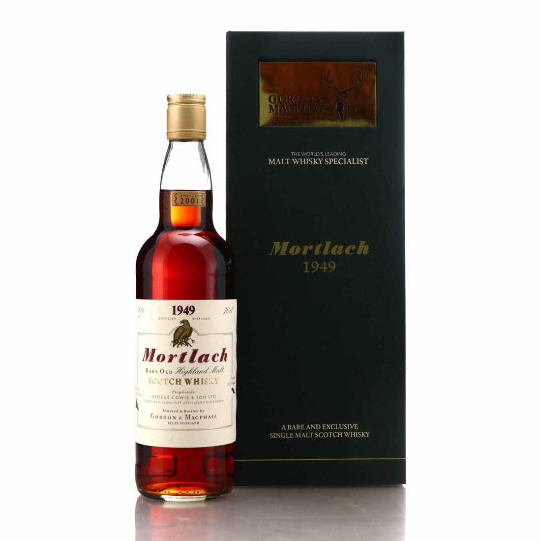 Mortlach 1949 Gordon and MacPhail bottled 2001