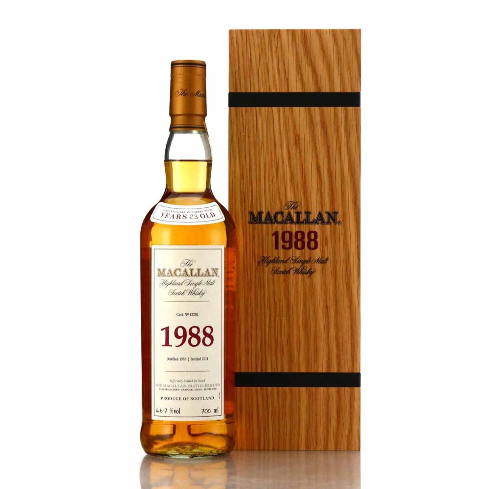 Image for Macallan 1988 Fine and Rare 23 Year Old #12202
