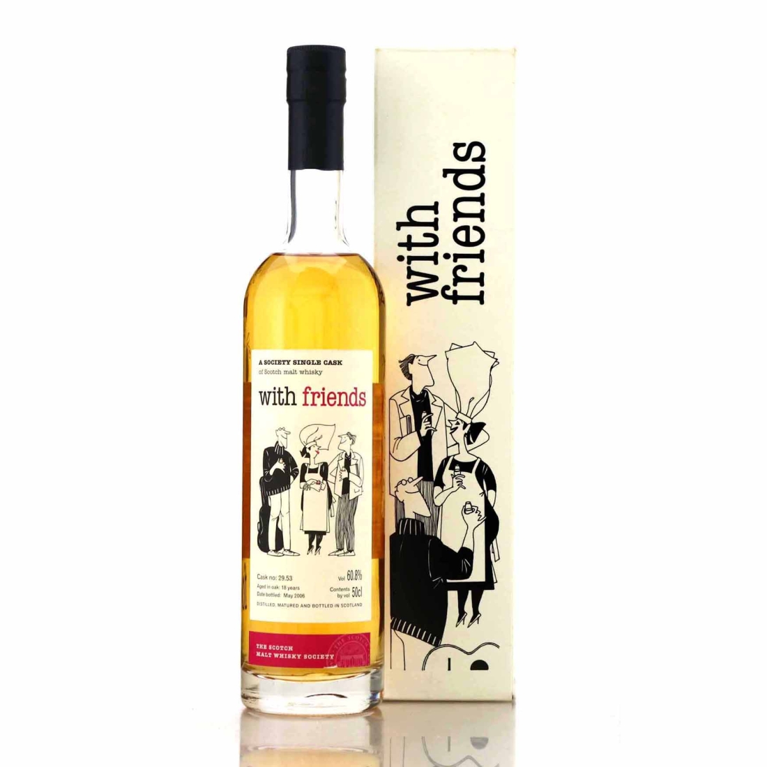Laphroaig 18 Year Old SMWS With Friends 29.53 50cl