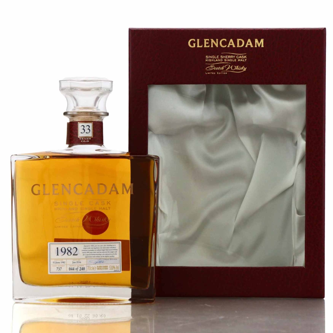 Glencadam 1982 Single Cask 33 Year Old #737