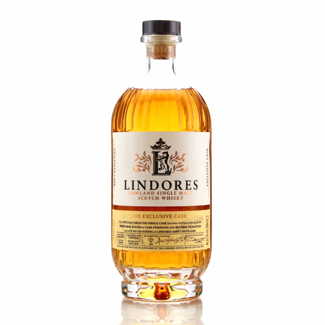 Lindores 2019 Single Calvados Cask #190698 / Berry Brothers and Rudd