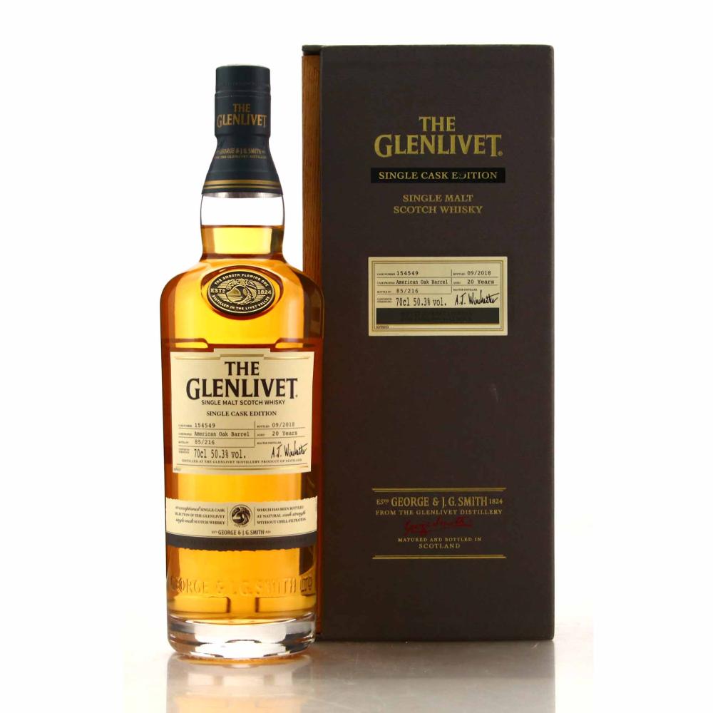 Glenlivet 20 Year Old Single Cask #154549