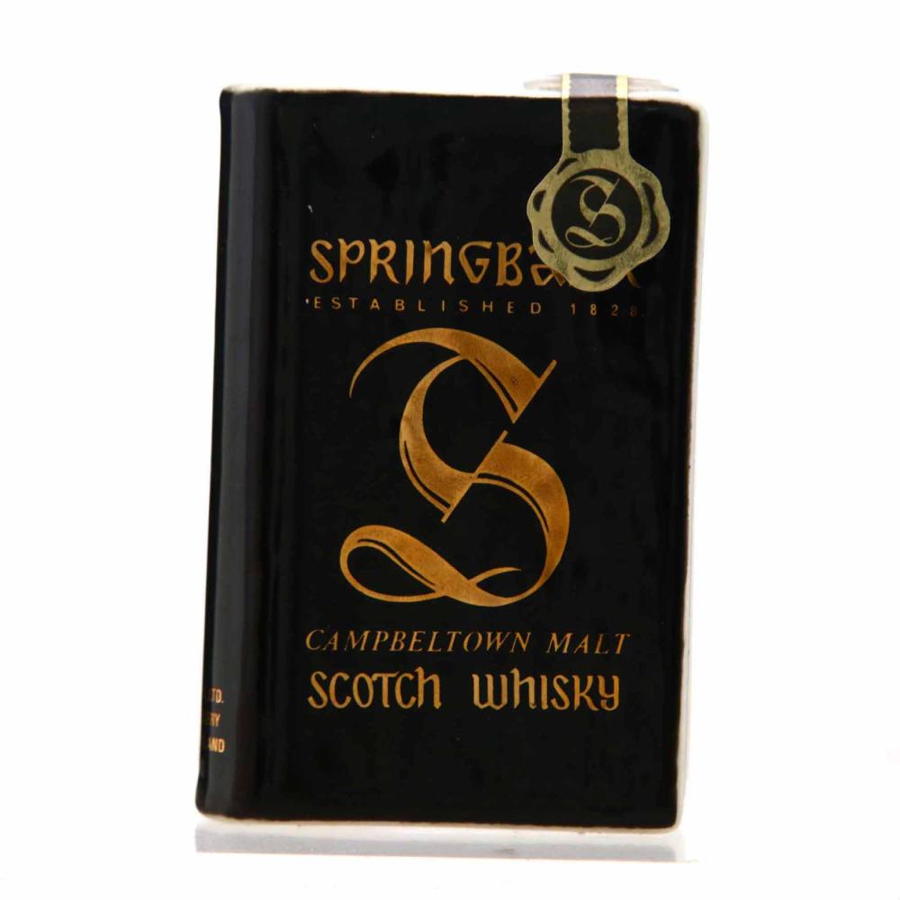 Springbank Ceramic Book Decanter Miniature / Vol. III