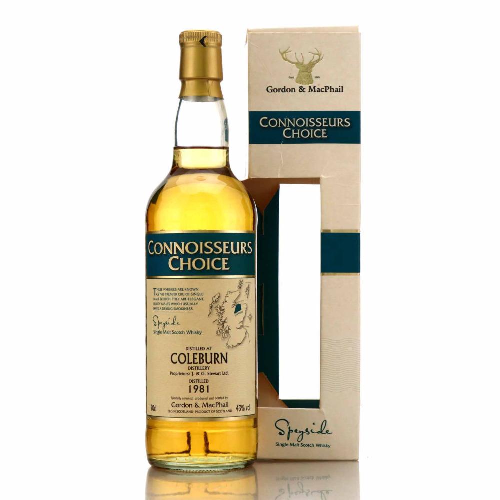 Coleburn 1981 Gordon and MacPhail bottled 2008 / Signed by David Urquhart