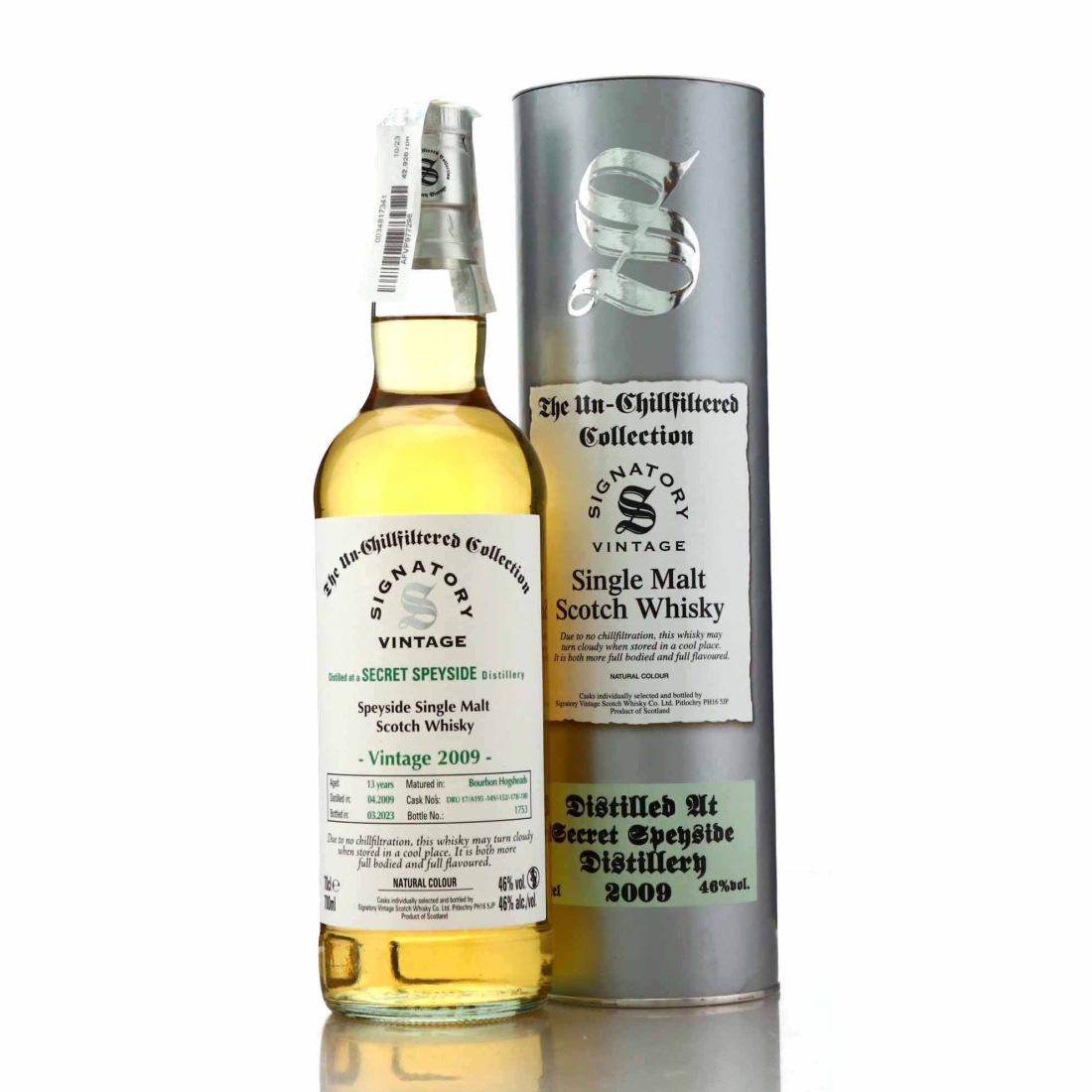 Image for Speyside Single Malt 2009 Signatory Vintage 13 Year Old