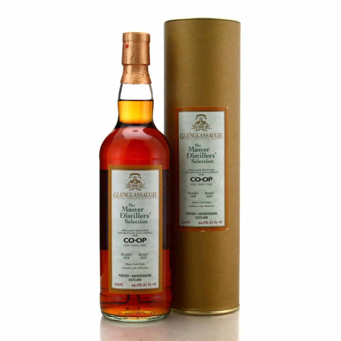Glenglassaugh 1978 Master Distillers' Selection / Co-Op