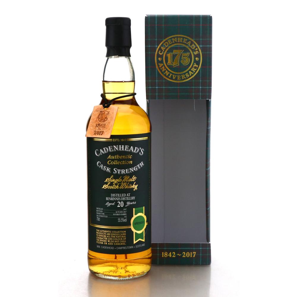 Benrinnes 1997 Cadenhead 20 Year Old