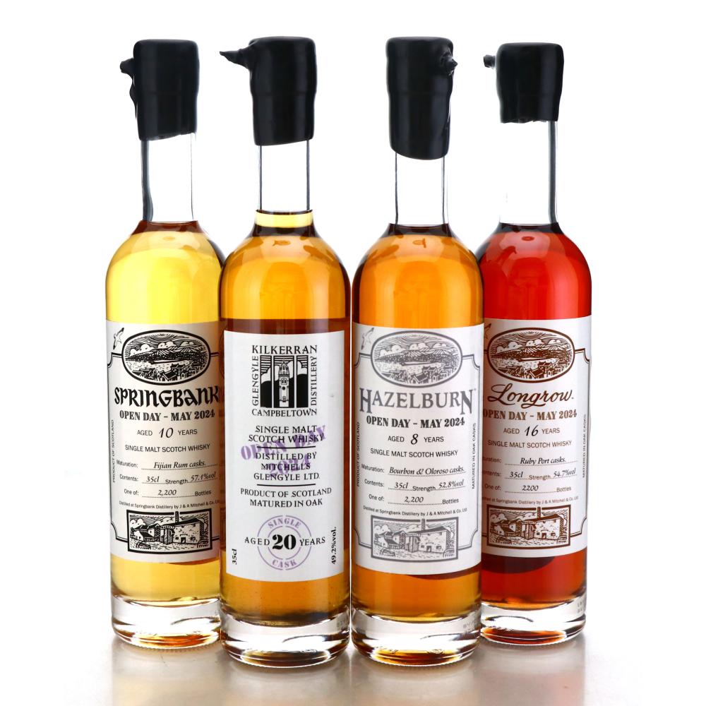 Springbank & Kilkerran Open Day Releases 4 x 35cl / Campbeltown Malts Festival 2024