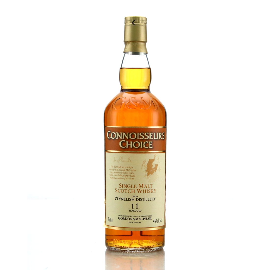 Clynelish 11 Year Old Gordon and MacPhail 75cl / US Import