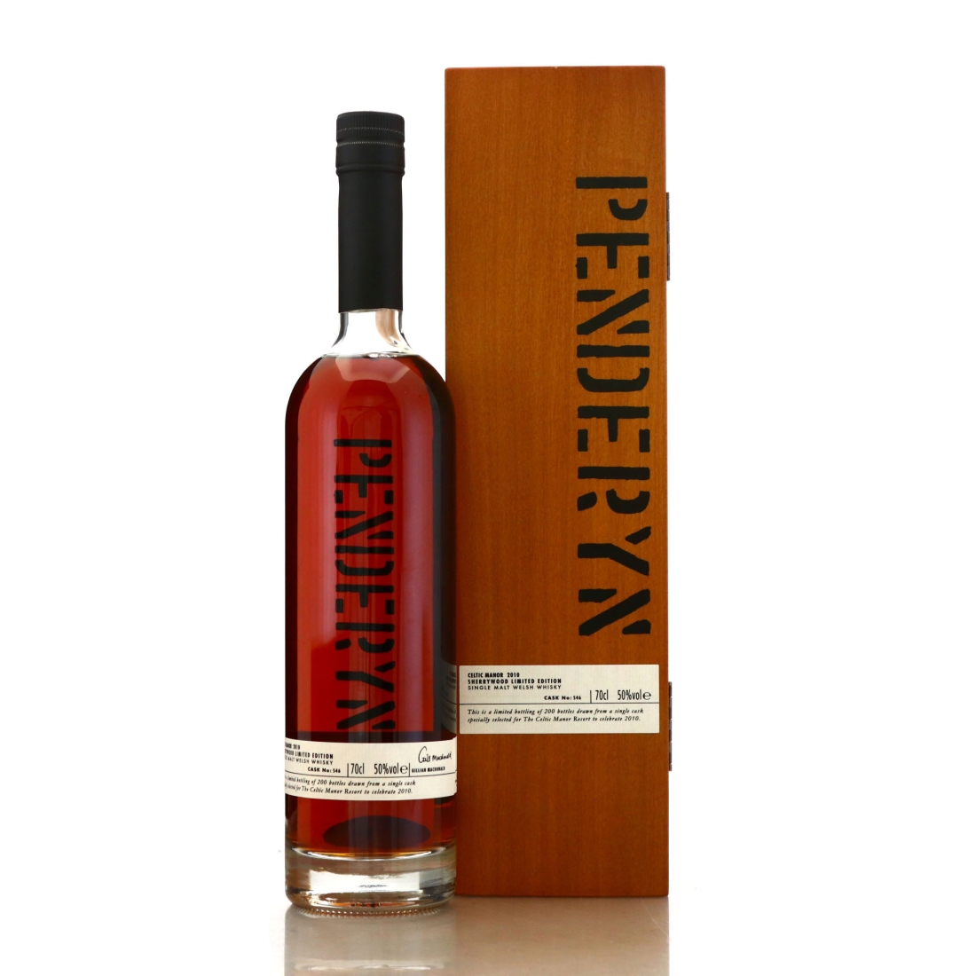Penderyn Single Sherry Cask #S46 / Celtic Manor 2010