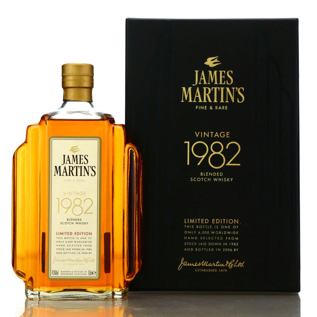 James Martin's 1982 Fine and Rare Whisky | Whisky Auctioneer
