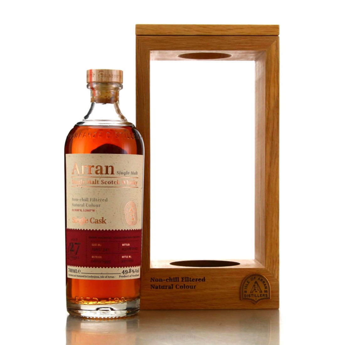 Arran 1995 Single Sherry Cask 27 Year Old #347 / New Vibrations