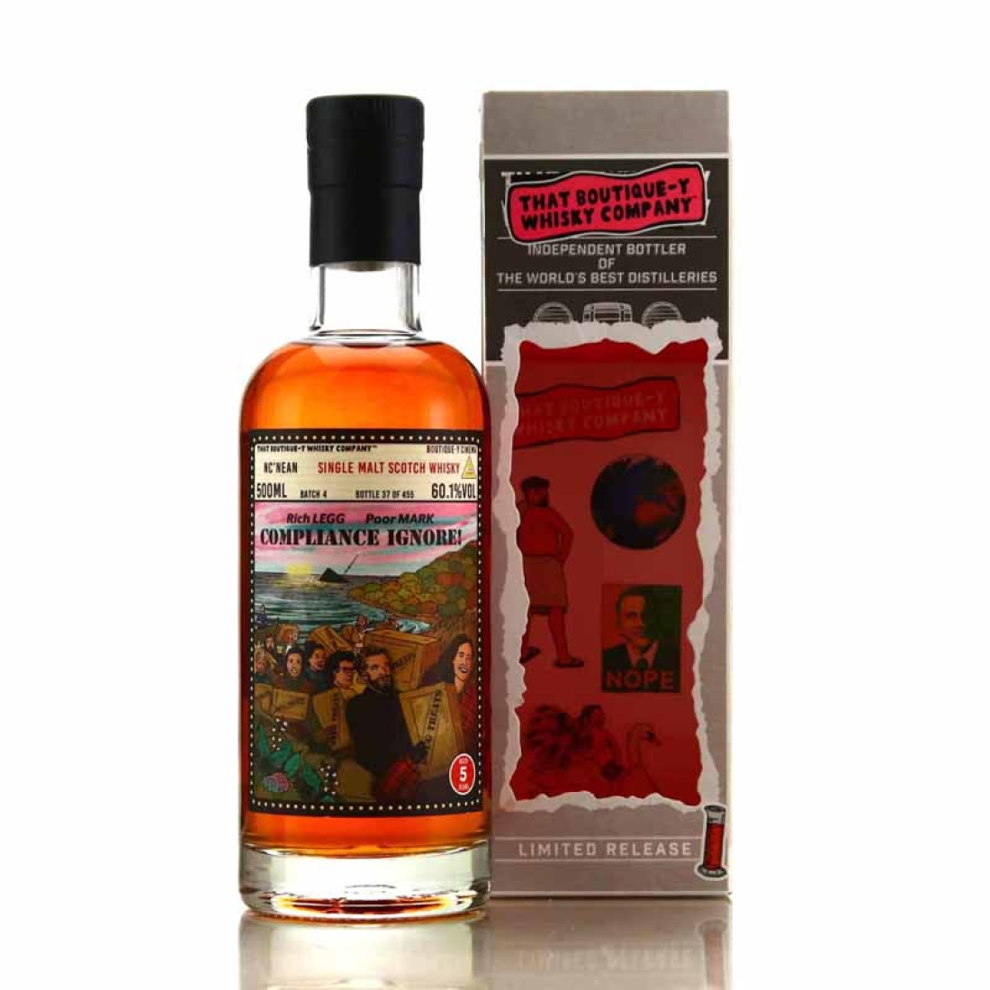 Nc'nean 5 Year Old That Boutique-y Whisky Company Batch #4 50cl