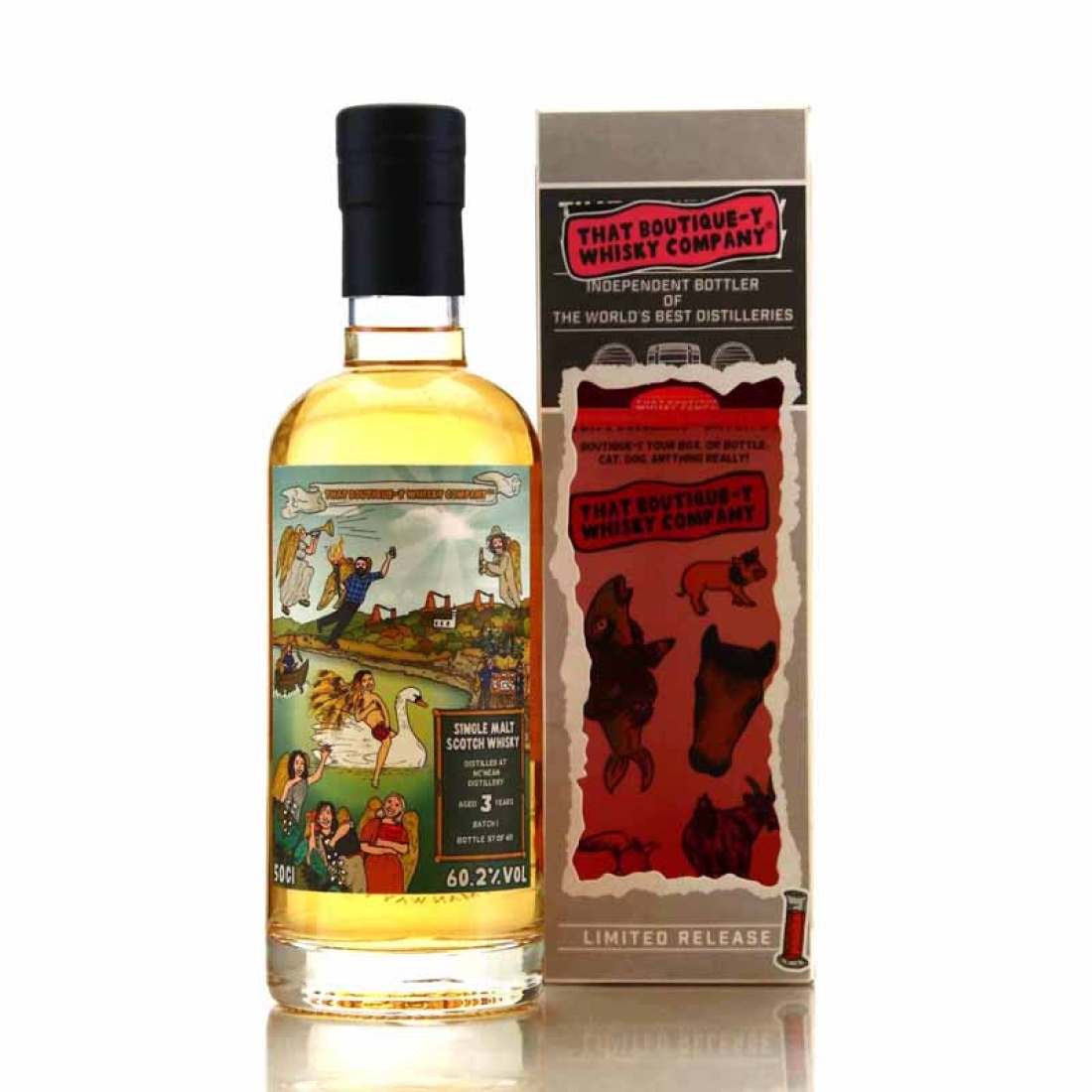 Nc'nean 3 Year Old That Boutique-y Whisky Company Batch #1 50cl