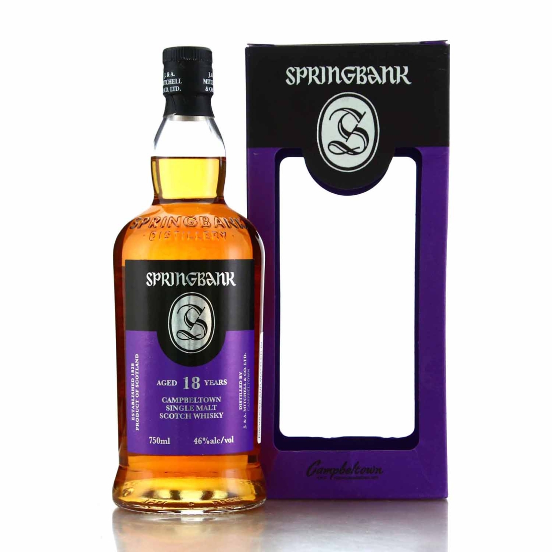 Springbank 18 Year Old 2016 Release 75cl / SA Import
