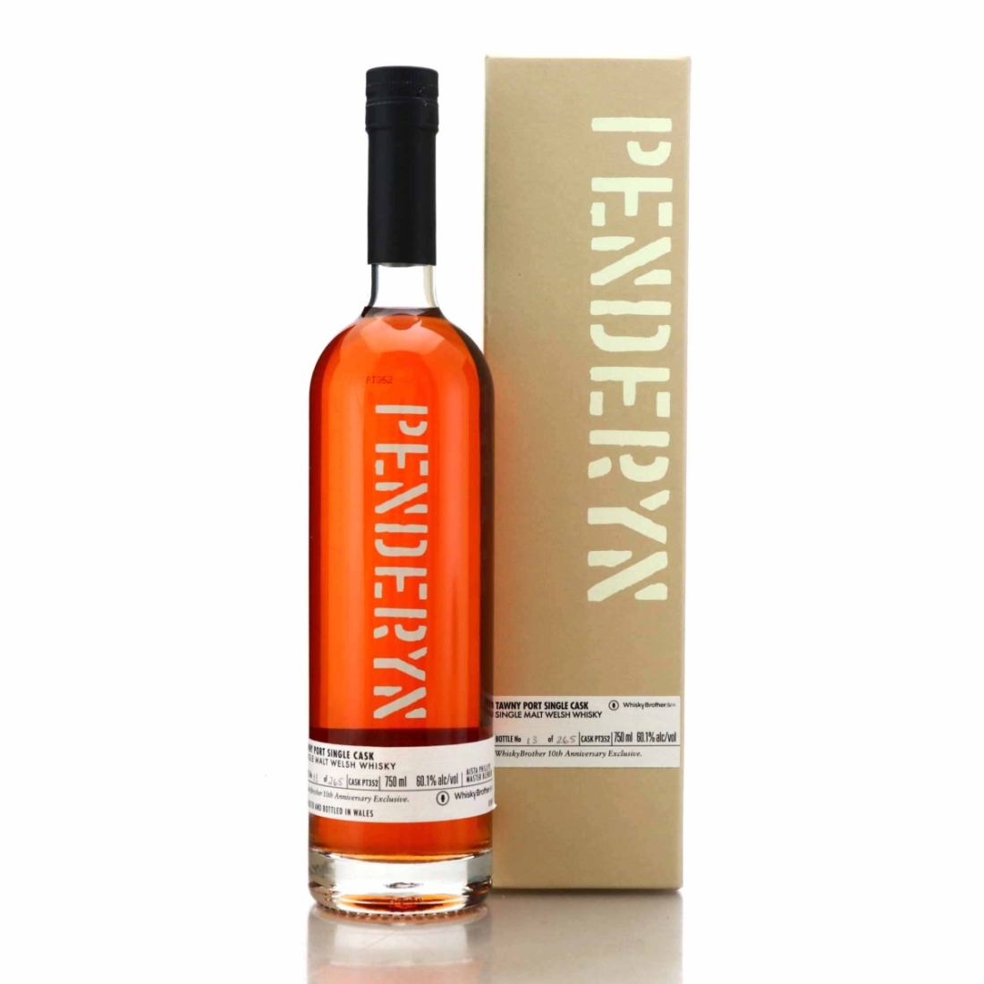 Penderyn Single Tawny Port Cask #PT265 / Whisky Brother & Co
