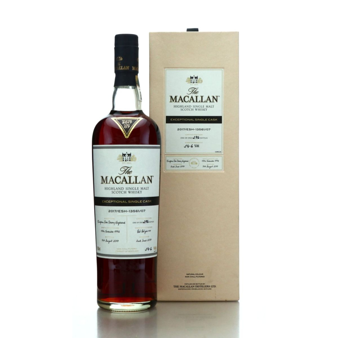 Macallan 1996 Exceptional Cask #13561-07 / 2017 Release