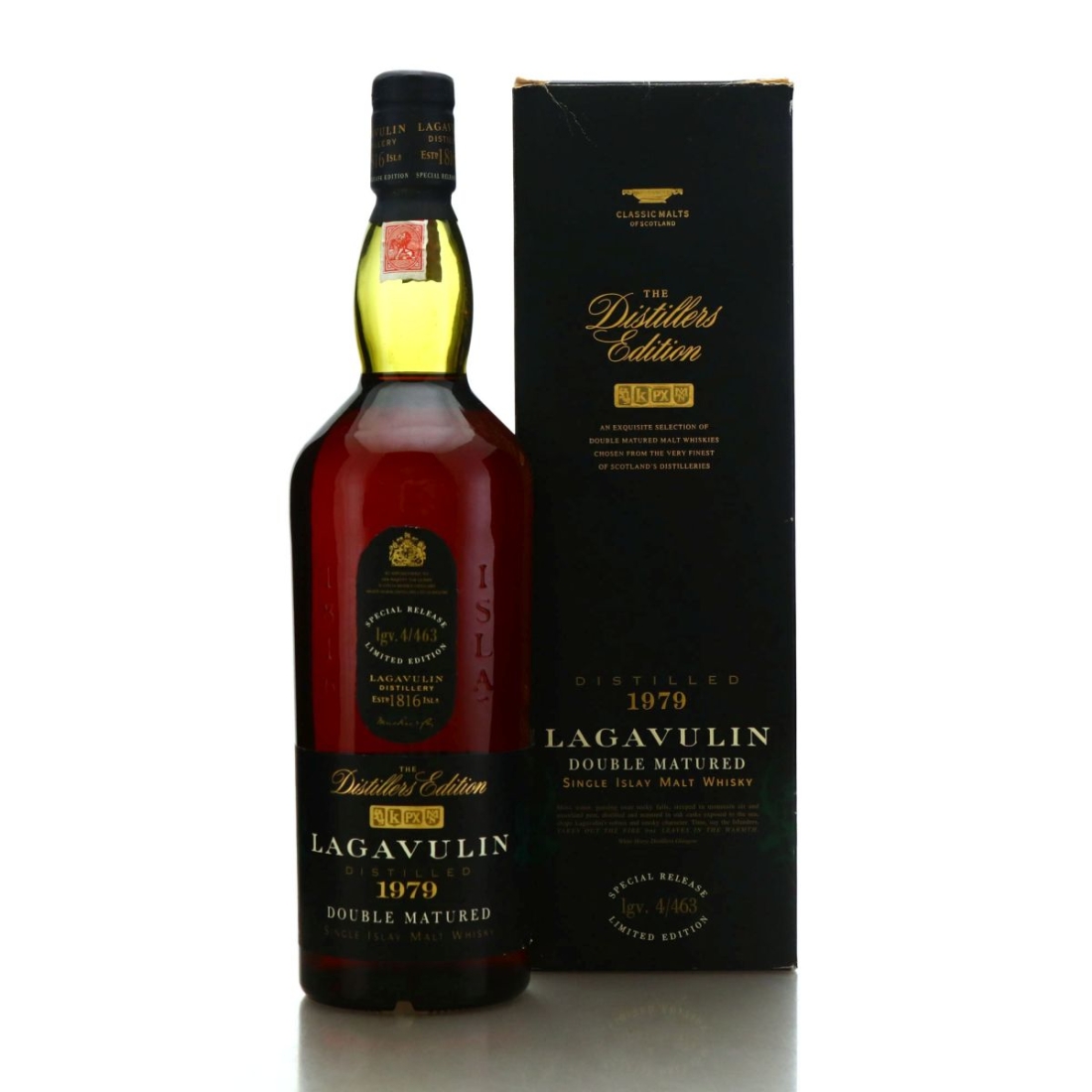 Lagavulin 1979 Distillers Edition lgv.4/463 1 Litre / Inaugural Release