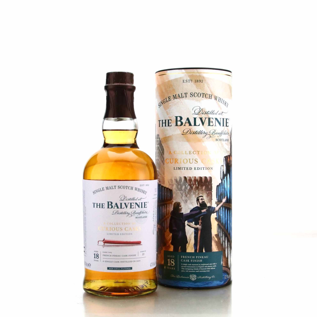 Balvenie 2005 A Collection of Curious Casks 18 Year Old