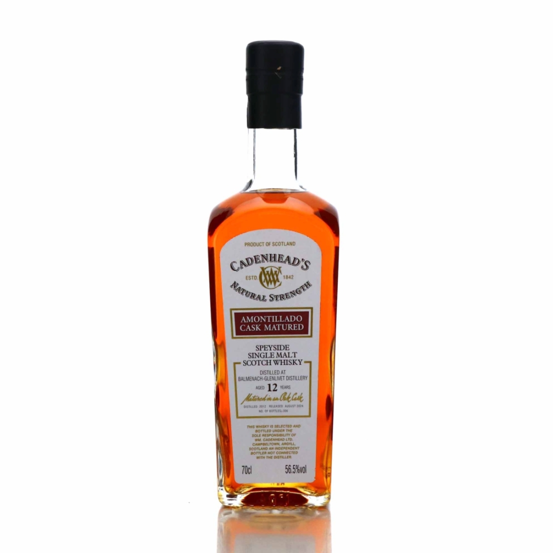 Balmenach 2012 Cadenhead's 12 Year Old Amontillado Cask