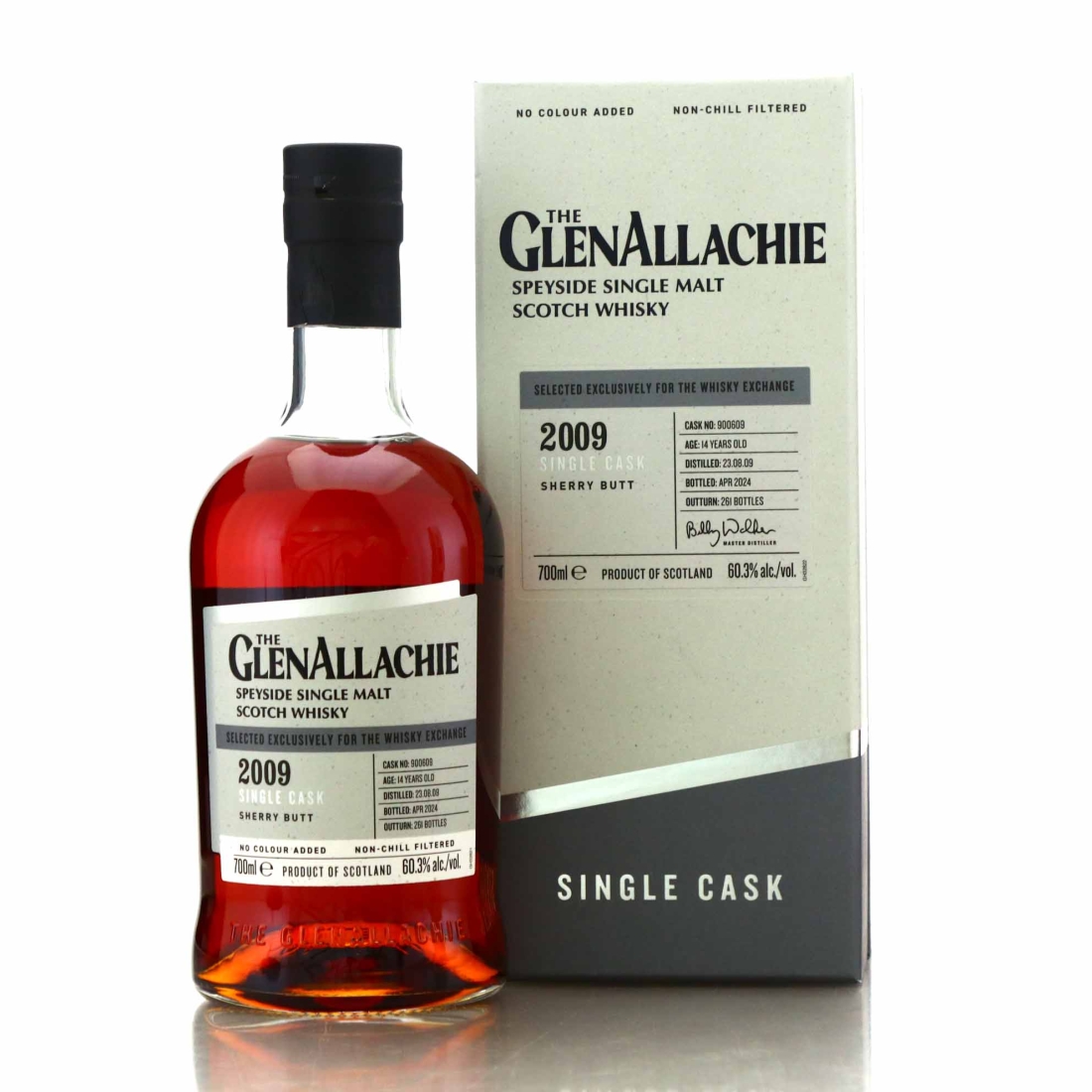 Glenallachie 2009 Single Sherry Cask 14 Year Old #900609 / TWE