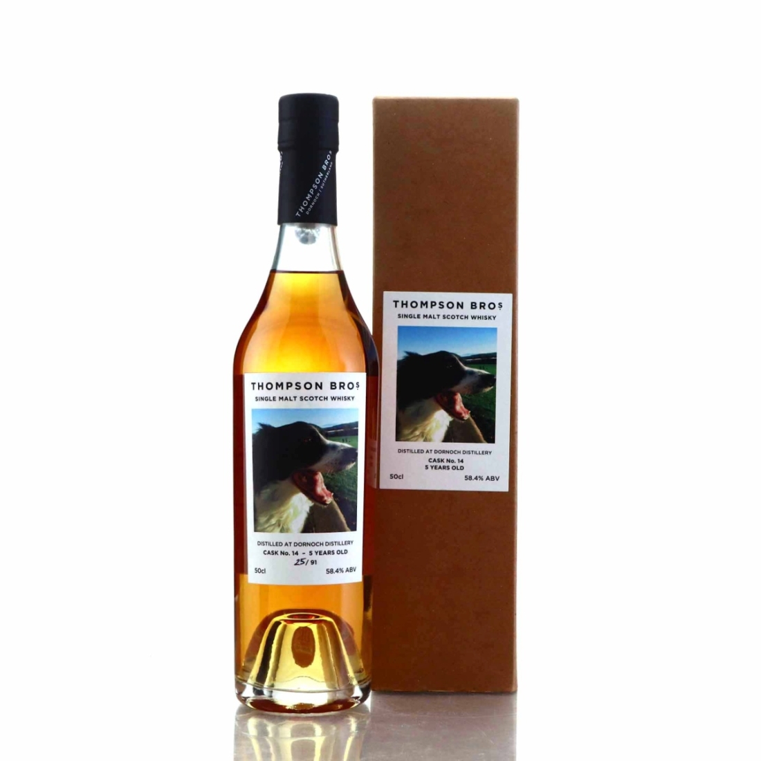 Dornoch 2017 Single Bourbon Cask 5 Year Old #14 50cl