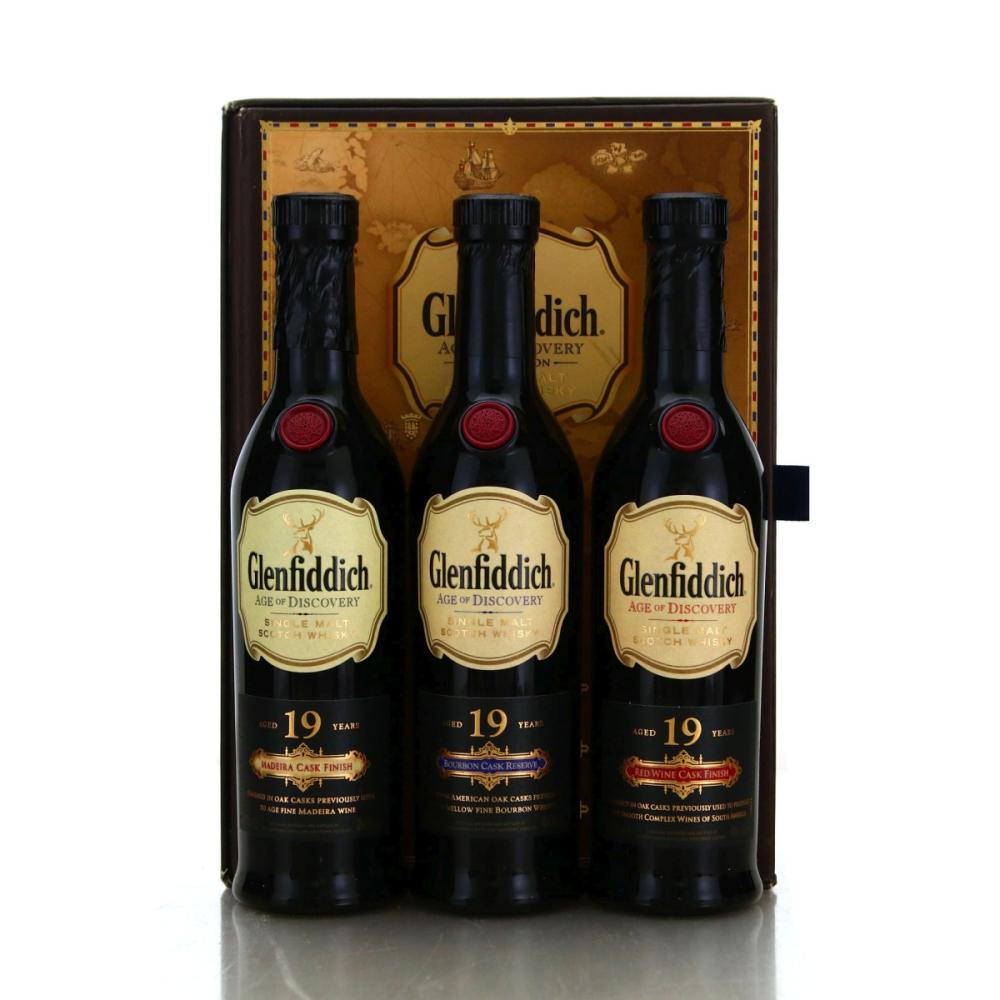 Glenfiddich Age of Discovery Collection 3 x 20cl