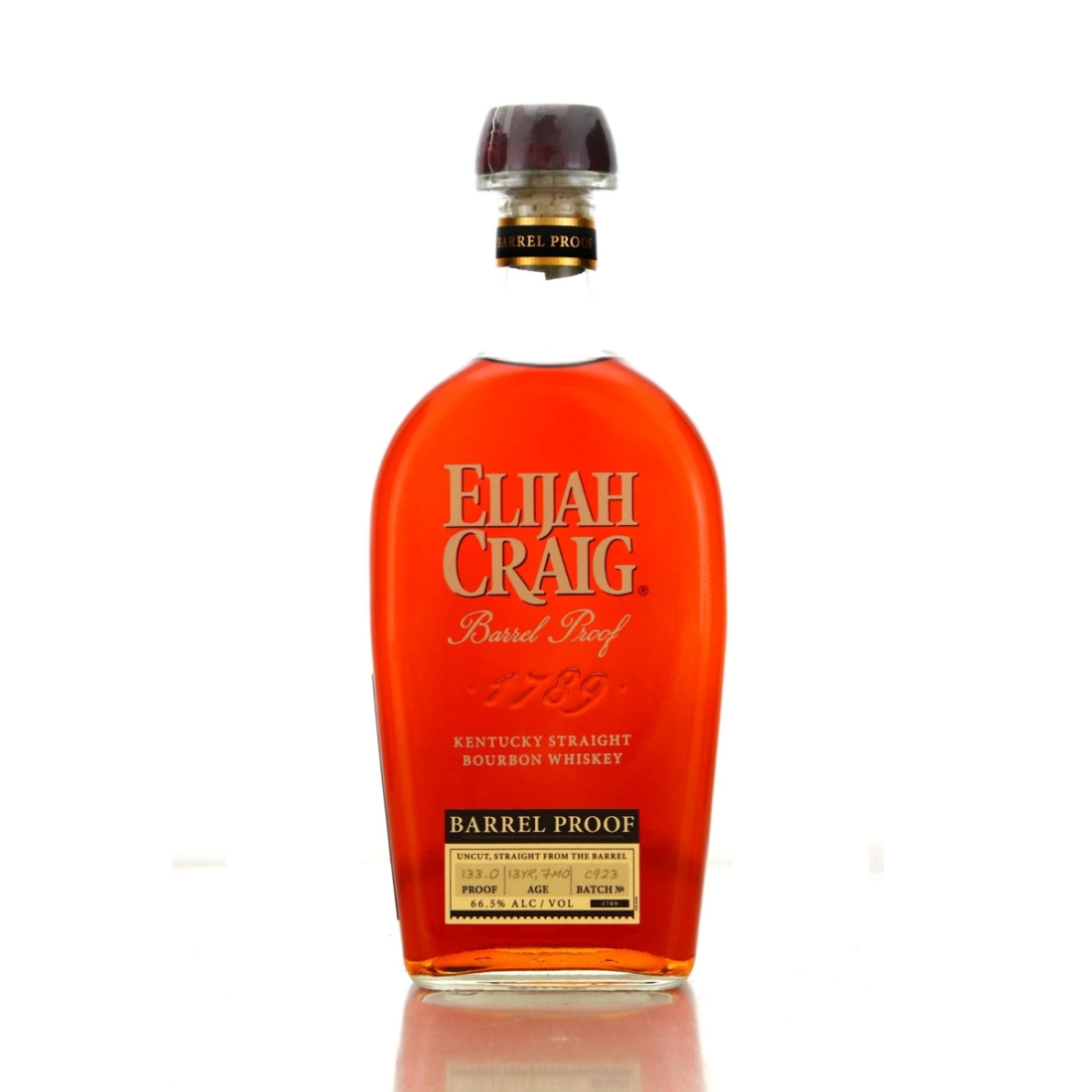Elijah Craig 13 Year Old Barrel Proof Bourbon 2023 Release / Batch #C923