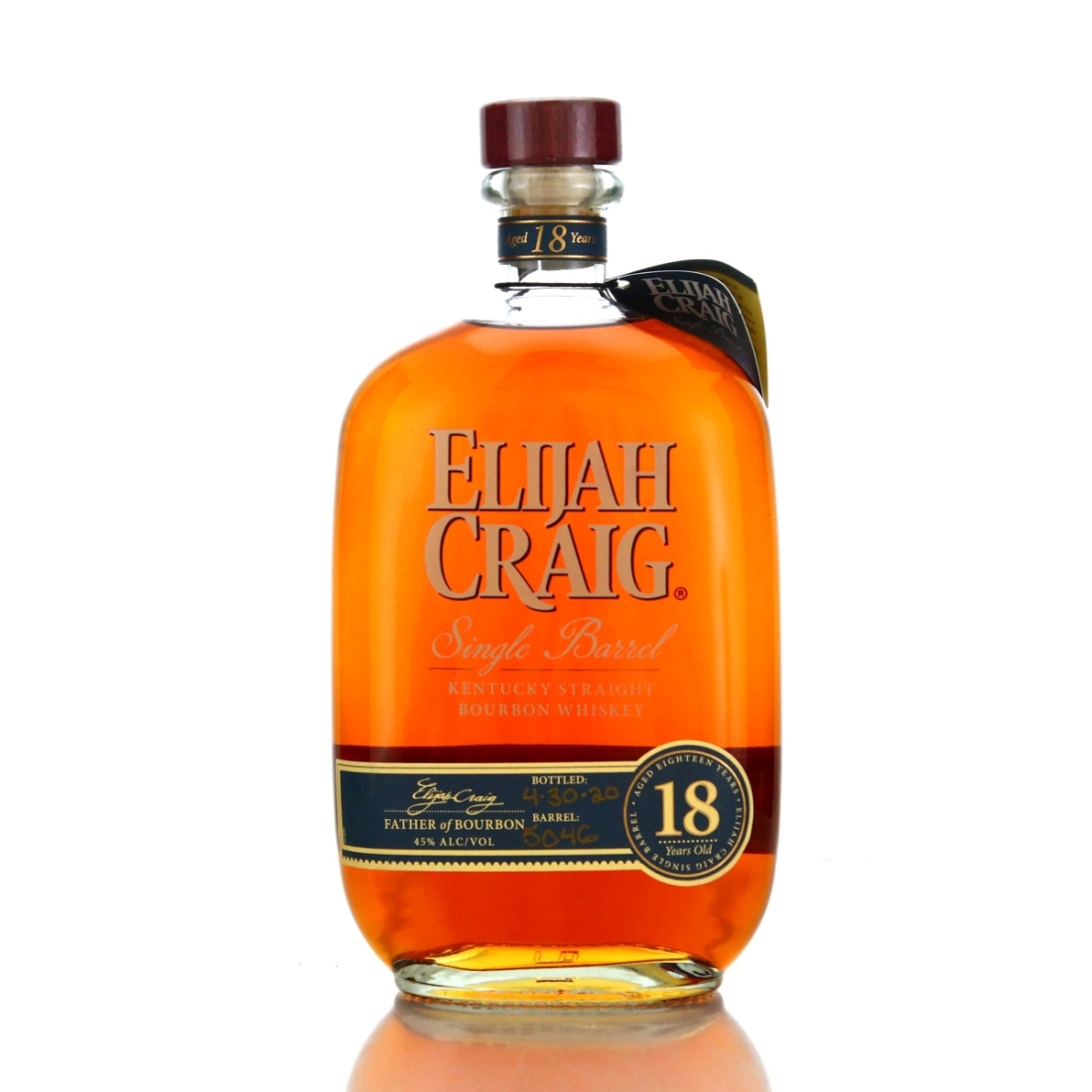 Elijah Craig 18 Year Old Single Barrel #5046
