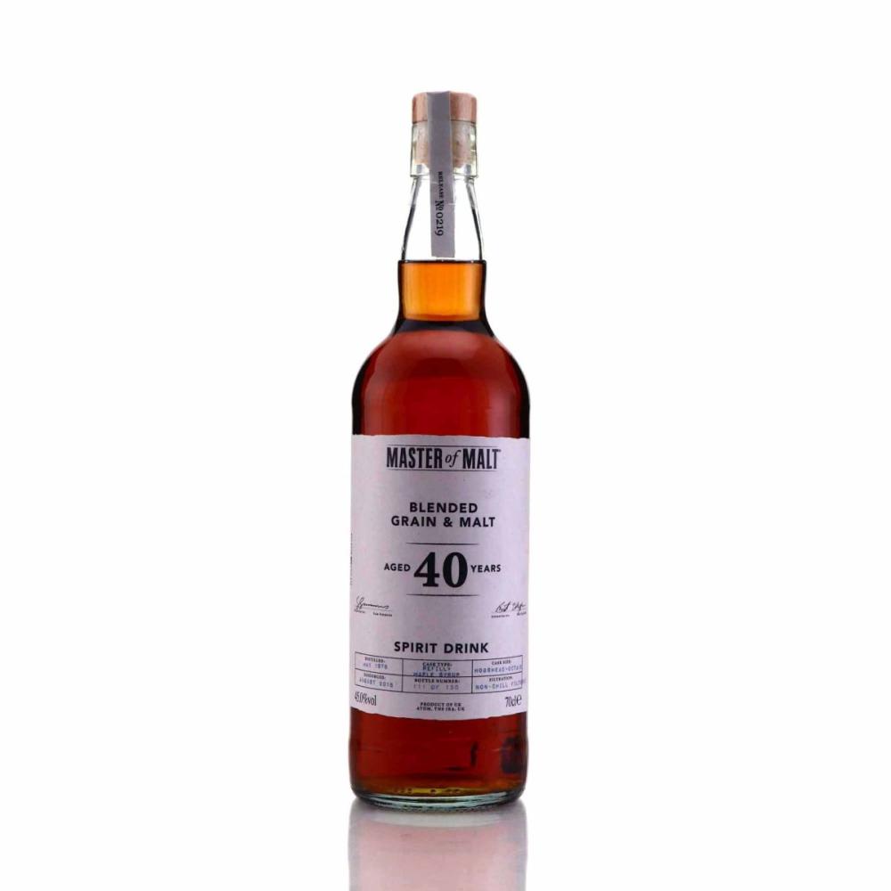 Blended Grain and Malt Spirit Drink 1978 Master of Malt 40 Year Old