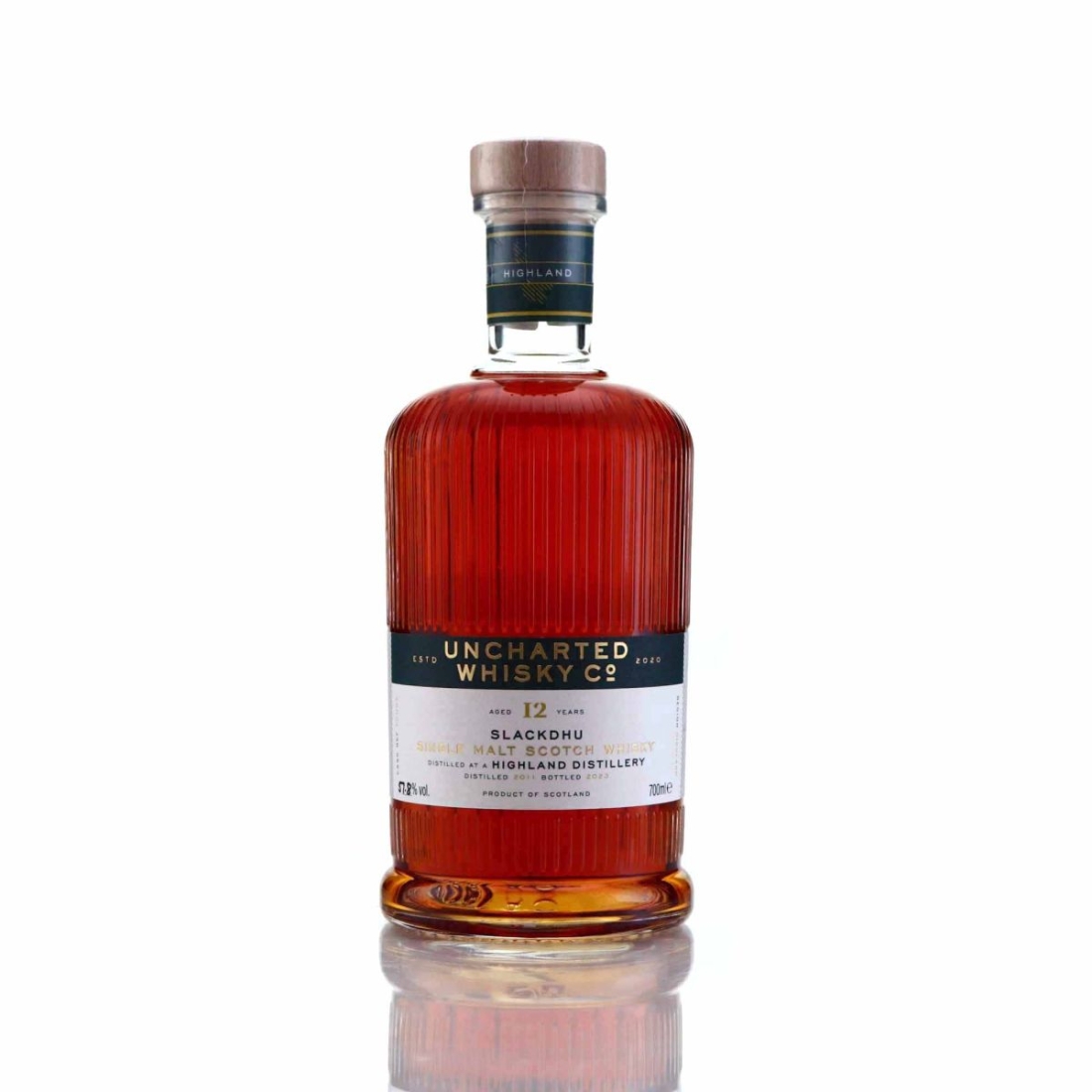 Highland Single Malt 2011 Uncharted Whisky 12 Year Old / Slackdhu