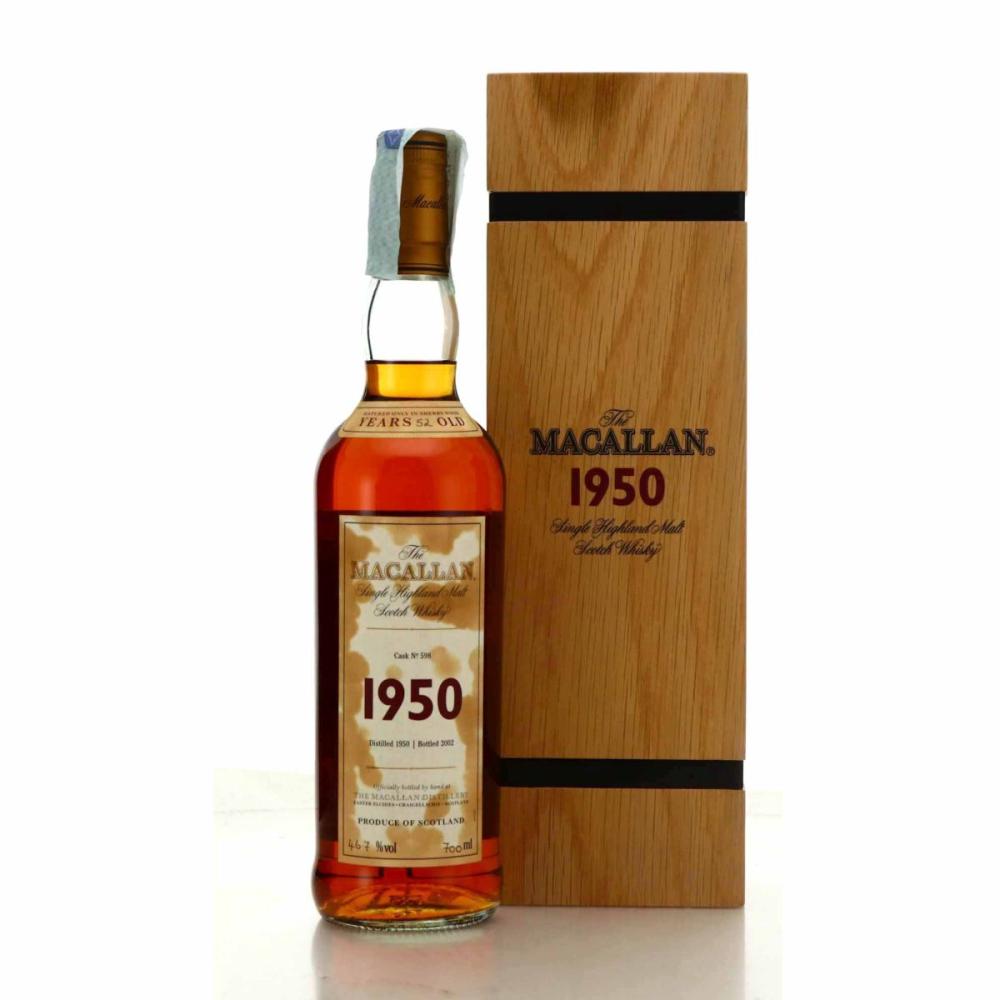 Image for Macallan 1950 Fine and Rare 52 Year Old #598