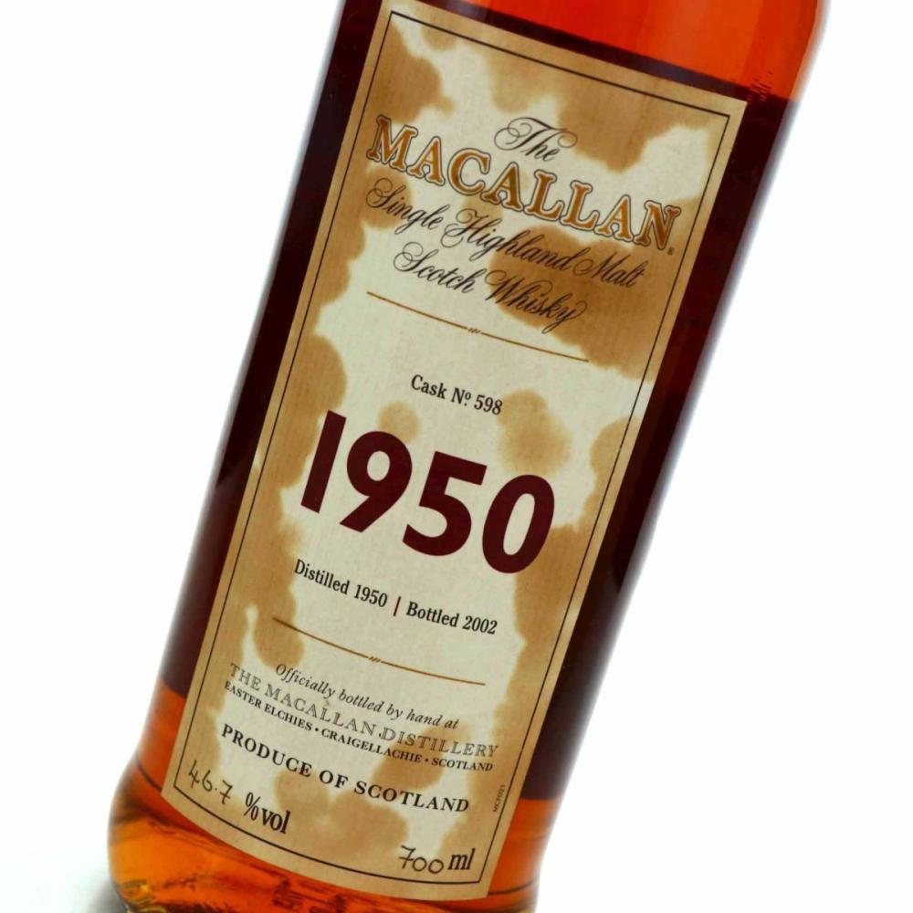 Image for Macallan 1950 Fine and Rare 52 Year Old #598