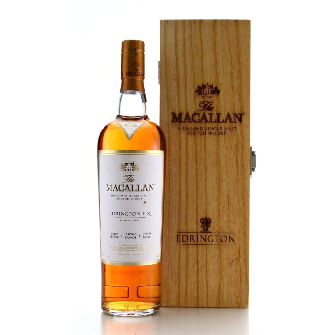Macallan Edrington Fix Middle East
