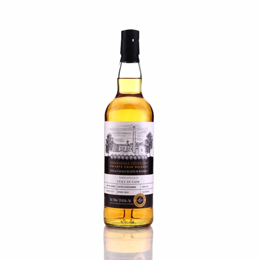Annandale 2017 Private Cask 6 Year Old / Still In Cask