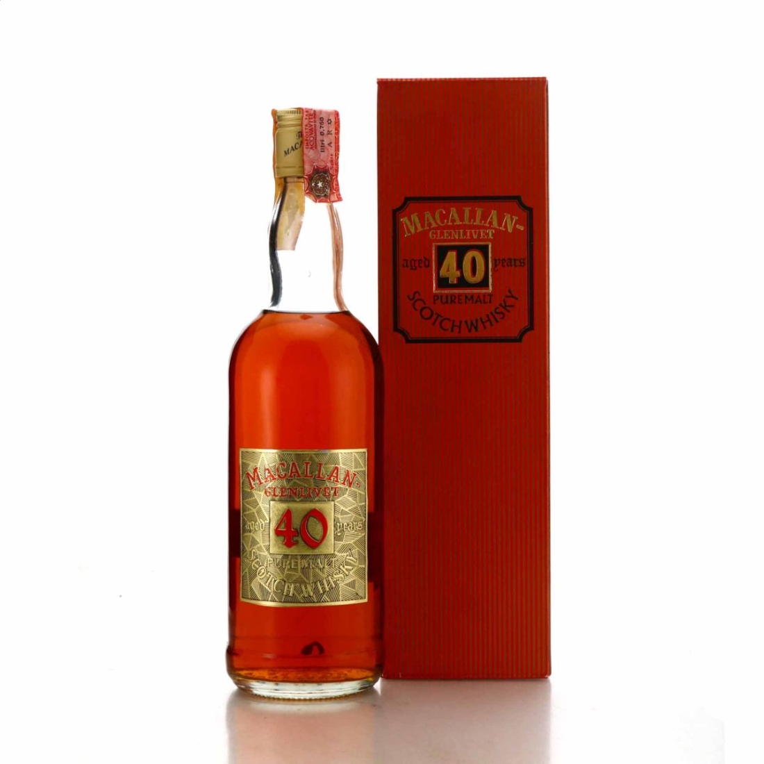 Macallan 40 Year Old Gordon and MacPhail 1970s / Co. Pinerolo Import