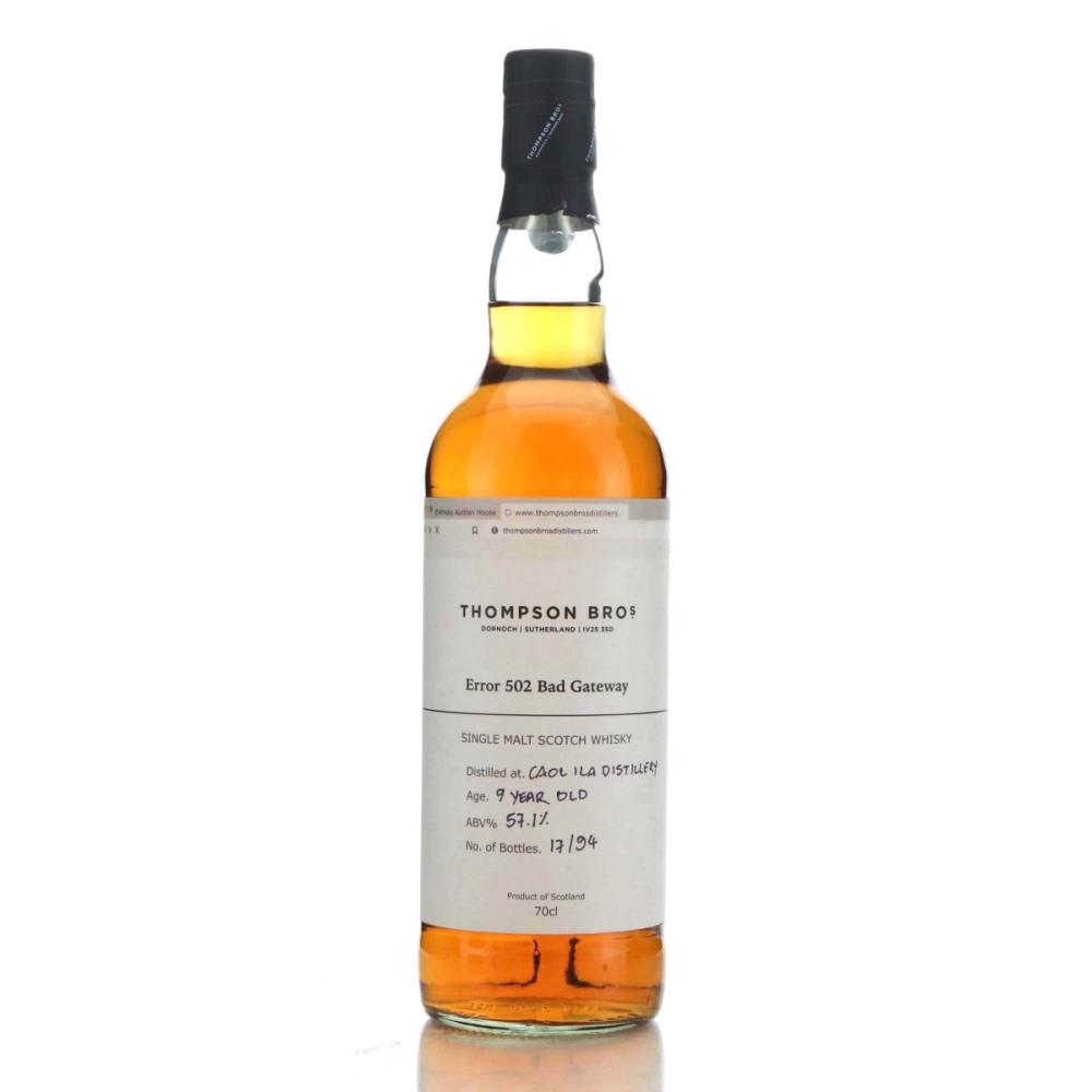 Caol Ila 2013 Thompson Brothers 9 Year Old / Error 502 Bad Gateway