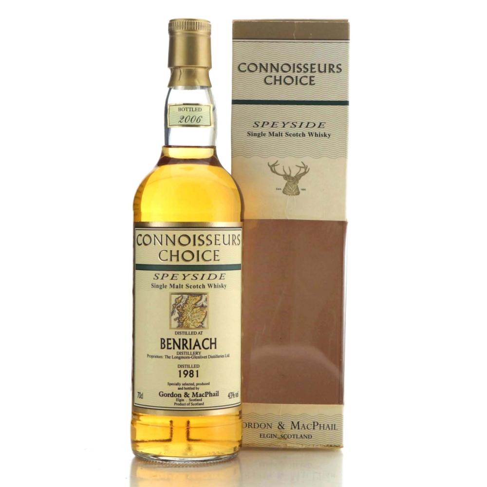 Benriach 1981 Gordon and MacPhail bottled 2006