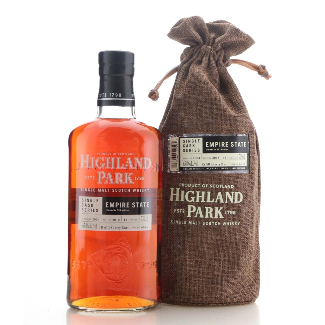 Highland Park 2004 Single Cask 13 Year Old #6046 / Empire State