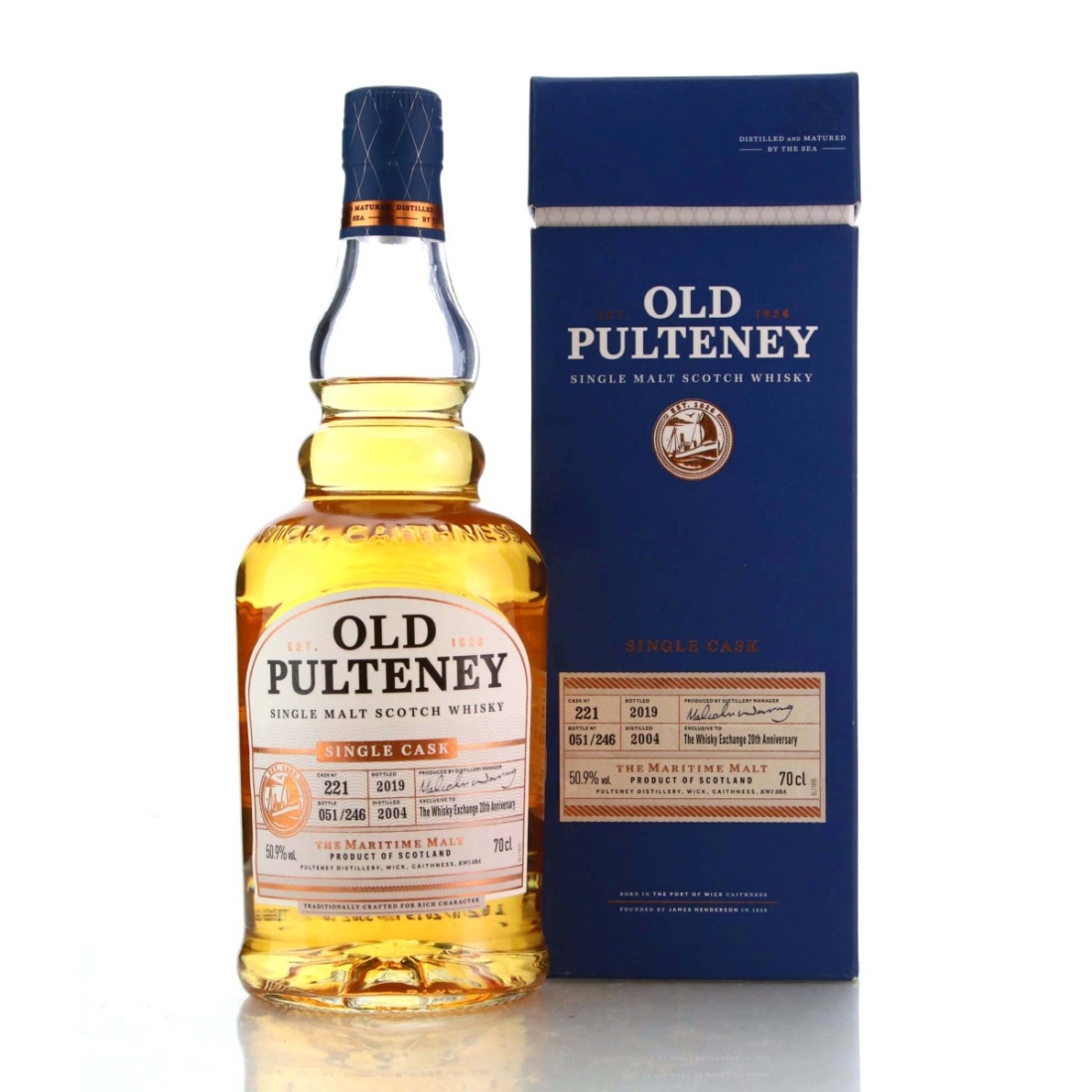 Old Pulteney 2004 Single Cask #221 / TWE